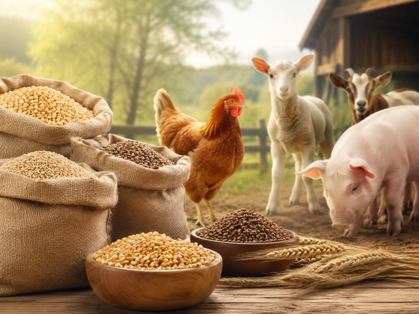 Furaje pentru animale de fermă